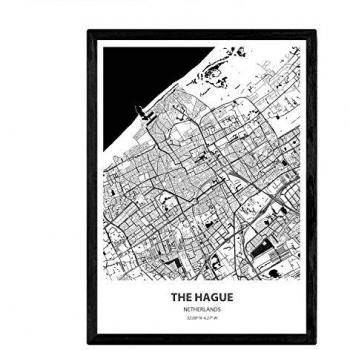 Póster de Ciudades de Holanda y Bélgica