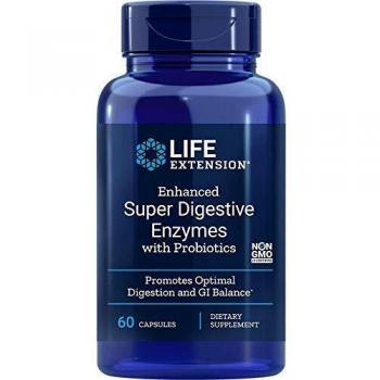 Enzimas Digestivas con Probioticos Life Extension 60 Veg Caps