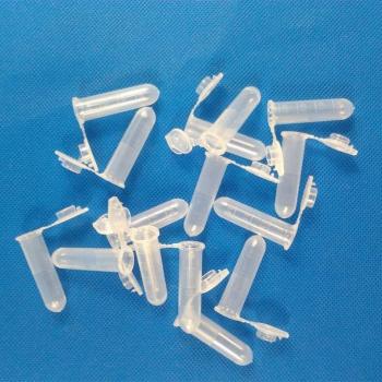 2ml Snap Cap Centrifuge Tubes, 100pcs, Clear Plastic