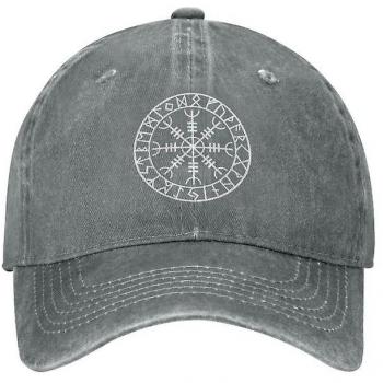 Cap de Papá Vikinga con Diseño de Runas