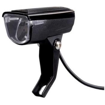 Simson E-bike Voorvork koplamp 'Luna' 6-60V, 25 LUX Wit