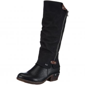 Bottes hautes Rieker Sierra noires, mode femme 5/38