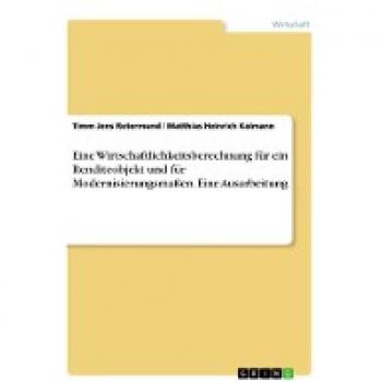 Eine Wirtschaftlichkeitsberechnung für ein Renditeobjekt und für Modernisierungsmaßen. Eine Ausarbeitung