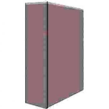 A4 polypropylene presentation ring binder with 4 D-rings and 65mm rings