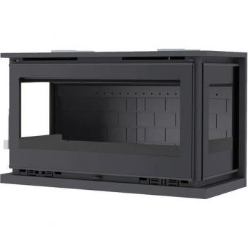 FM CALEFACCION Insertable de leña a 3 caras con turbinas fm IT-103 f 13,5kW interior en fundición