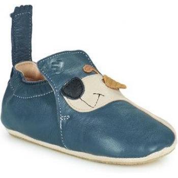 Easy Peasy MY BLUBLU CHIEN OEIL Blue Ballet Shoes for Girls