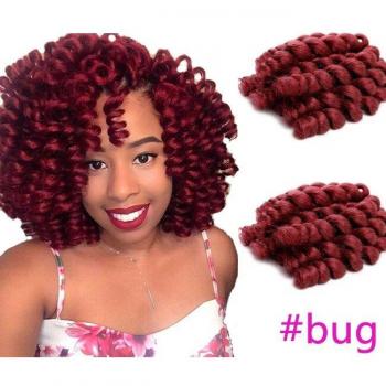 Rebond-Jamaïcaine Jumpy – Tresses ombré 22 racines, 8 pouces