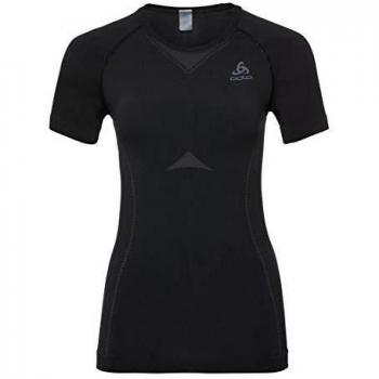 Odlo Damen Funktionsunterwäsche T-Shirt, Schwarz