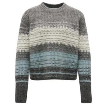 OPUS Strickpullover Pradeta glacier blue