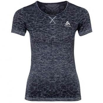 Odlo Blackcomb Light Sleeved Base Layer – Silver Grey & Navy Combo (S Women)
