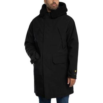 Lyle & Scott Men's Ultra‑Cold Black Parka (XX-Large)