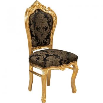 Classic Wooden Baroque Armchair