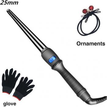 Haar-rollen Eisstockschießen – Professionelles LCD-Lockenkabel