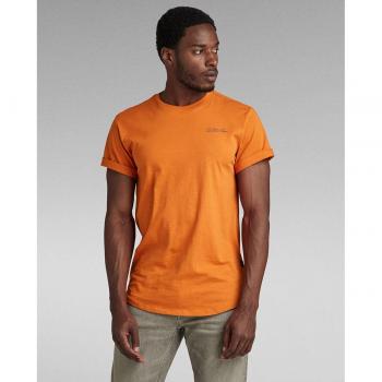 T-Shirt G-Star Short Sleeve Backsplash Orange XL