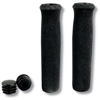 Puños de Bicicleta MTB Esponja Negra TW