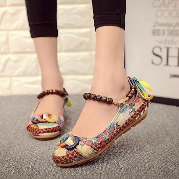 Retro Chic Mocassin Femme +42 – Étincelants, Éthiques