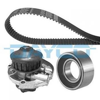 Dayco KTBWP1540 Pompa Acqua + Kit Cinghie Dentate per Fiat Punto 60/75 Lancia