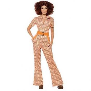 Classic 70s Fashion Dress – Authentic Adult Version