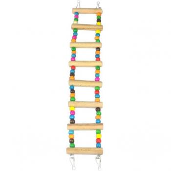 Accessoire de cage pour perroquets en bois