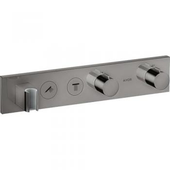 AXOR ShowerSolutions Unterputz‑Duscharmatur mit Thermostat (schwarz chrom > Messing/Kunststoff) – 18355330
