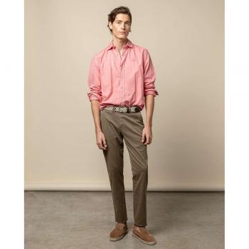Scotta Pantalón Verde Kaki Hombre Corte Regular 1985