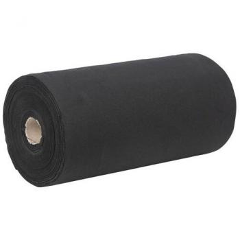 Rolled Deko-Molton Zwart – 60 meter, 40 centimeter