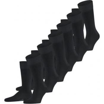 Falke Happy 6 Pack Calze da Ufficio Nero 47‑50