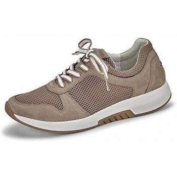Gabor Damen Rollingsoft 46.946 Sneaker, Braun (Visone 33), 39 EU