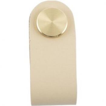 Decorative Leather Pull Handle for Cabinets