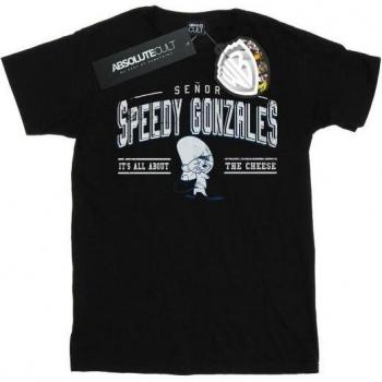 Looney Tunes All About Cheese T-Shirt with Speedy Gonzales for Men