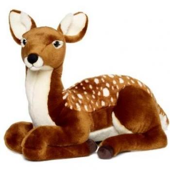 Rehkitz Kuscheltier aus Plüsch von WWF (51cm, liegend)