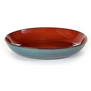 Serax Assiette à pâtes 23,5 cm Terres de Rêves Rust/Bleu fumé