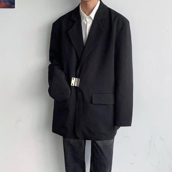 IEFB Men's Casual Blazer Black and White 2022