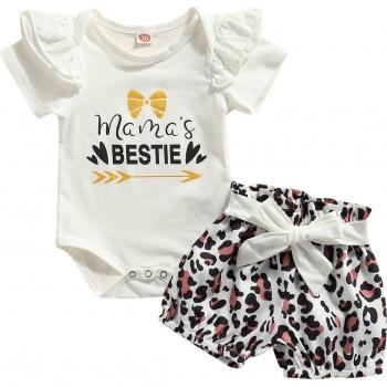 Toddler Baby Girls Summer Clothes Set