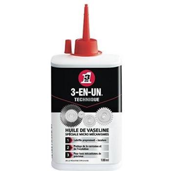 Burette 3-EN-UN Huile de Vaseline 100 ml