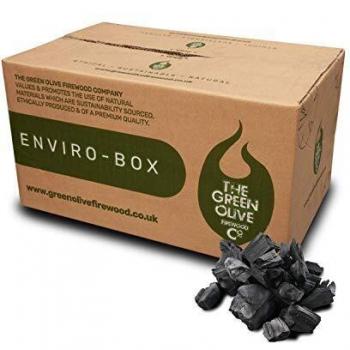 The Green Olive 8kg Natural Lumpwood Charcoal
