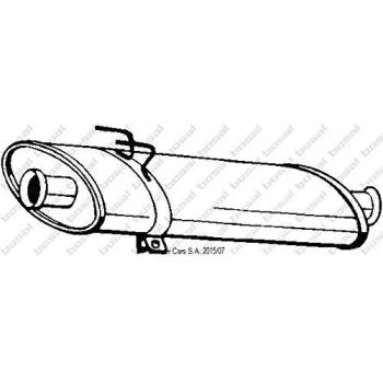 Bosal 200‑269 Marmitta Centrata
