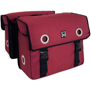 Borsa Willex da Bicicletta 30 L Rossa in Tela