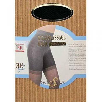 Solidea – Collants Transparent Magic 30, Maille Lisse 8‑11 mmHg Camélia 2 m