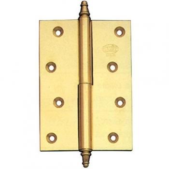 Scatola 10 cerniere 1007 ottone pulito 80×60 mm sinistra 3024 amico