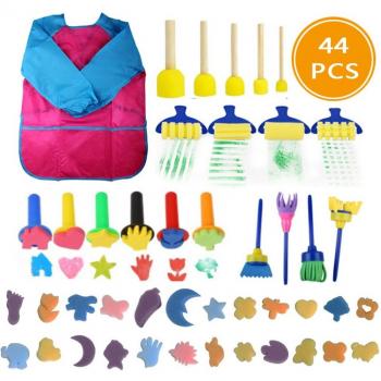 Early Learning Sponge Brush Painting Set