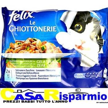 Felix Gatti Le Ghiottonerie Trota-Fagiolini 4x100 grammi