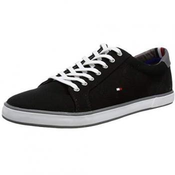 Tommy Hilfiger Herren H2285arlow 1d Sneaker, Black 990, 44 EU