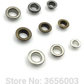 5mm Inner #2 Metal Brass Eyelets with Washers