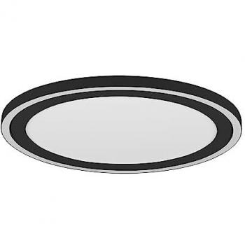 Plafonnier Semi Carus 43 cm LED Noir Mat