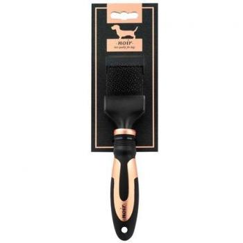 Bernina Slicker‑Bürste Noire Souple – Soins Brillants Chiens