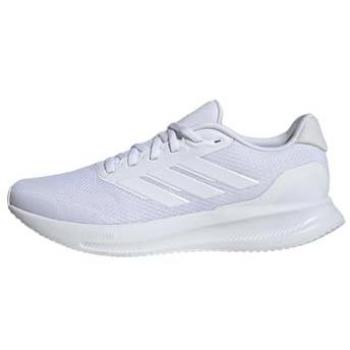 Scarpe Sneakers UOMO Adidas Running Jogging RUNFALCON 5 Total White 45 1/3