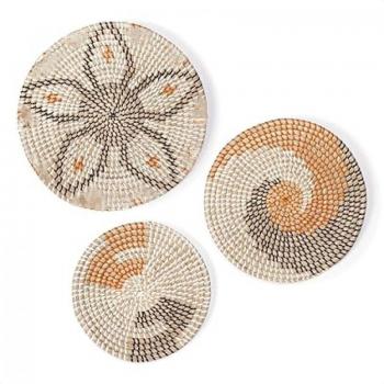 Set de 3 Paniers en Rotin