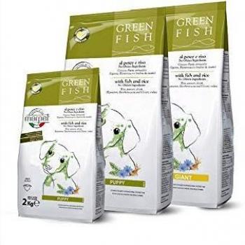 Green Fish Puppy Medium Cibo per Cani