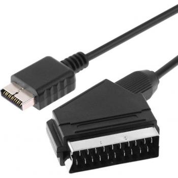 1.8m RGB SCART Cable for Sony Playstation 2 & 3